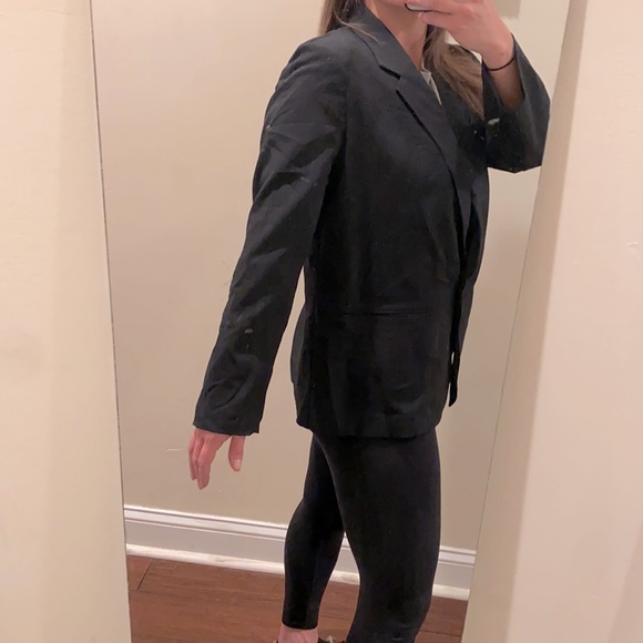 Dana Buchman Black Button Blazer - Picture 2 of 8